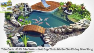 Tiểu Cảnh Hồ Cá Sân Vườn – Nét Đẹp Thiên Nhiên Cho Không Gian Sống