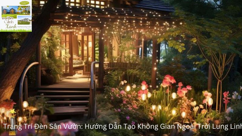 Trang Trí Đèn Sân Vườn: Hướng Dẫn Tạo Không Gian Ngoài Trời Lung Linh